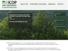 Tablet Screenshot of kdpam.com